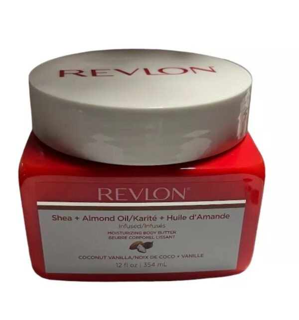 Revlon Shea + Almond Oil Moisturizing Body Butter 12fl oz