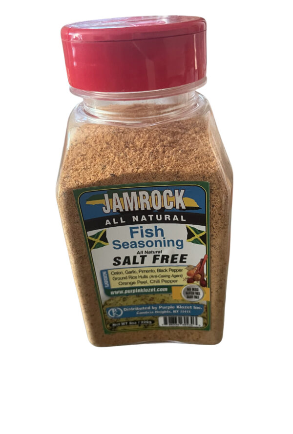 Jamrock All Natural Fish seasoning not Salt
