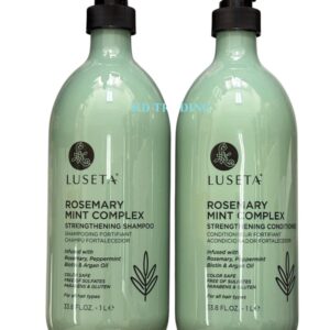 Luseta-Rosemint Complex Strengthening Shampoo+Conditioner(2-pack) 33.8 floz