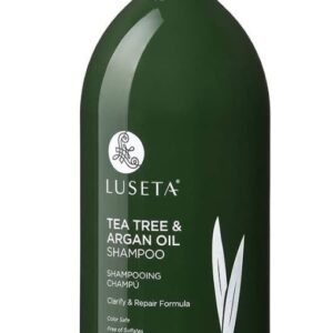 Luseta Tea Tree & Argan Oil Milk Shampoo Color Safe Clarify & Repair Formula 33.8 Fl. Oz.