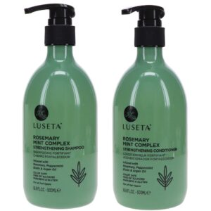 (2) pack  LUSETA ~ ROSEMARY MINT COMPLEX Strengthening SHAMPOO +CONDITIONER 16.9