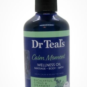 Dr Teal’s Calm Moment Wellness Oil /Massage  /Eucalyptus, Citrus  12.5