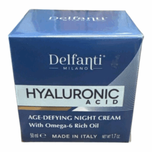 Delfanti Milano Hyaluronic Acid  * Age-Defying Night Cream *  w/ Omega-6 Oil