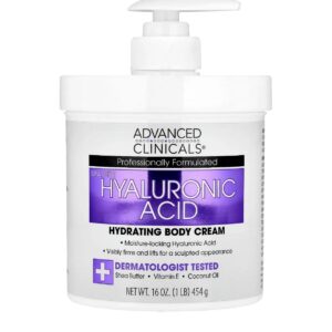 Hyaluronic Acid, Hydrating Body Cream, 16 oz (454 g)