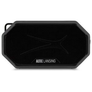 Altec Lansing Wireless Bluetooth HydraMini2.0 Speaker, Black (IMW1002-BLKBLKG-STK-2)